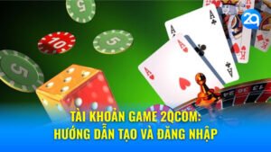 Tài khoản Game 2QCOM: Hướng dẫn tạo và đăng nhập